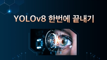 YOLOv8 한번에 끝내기